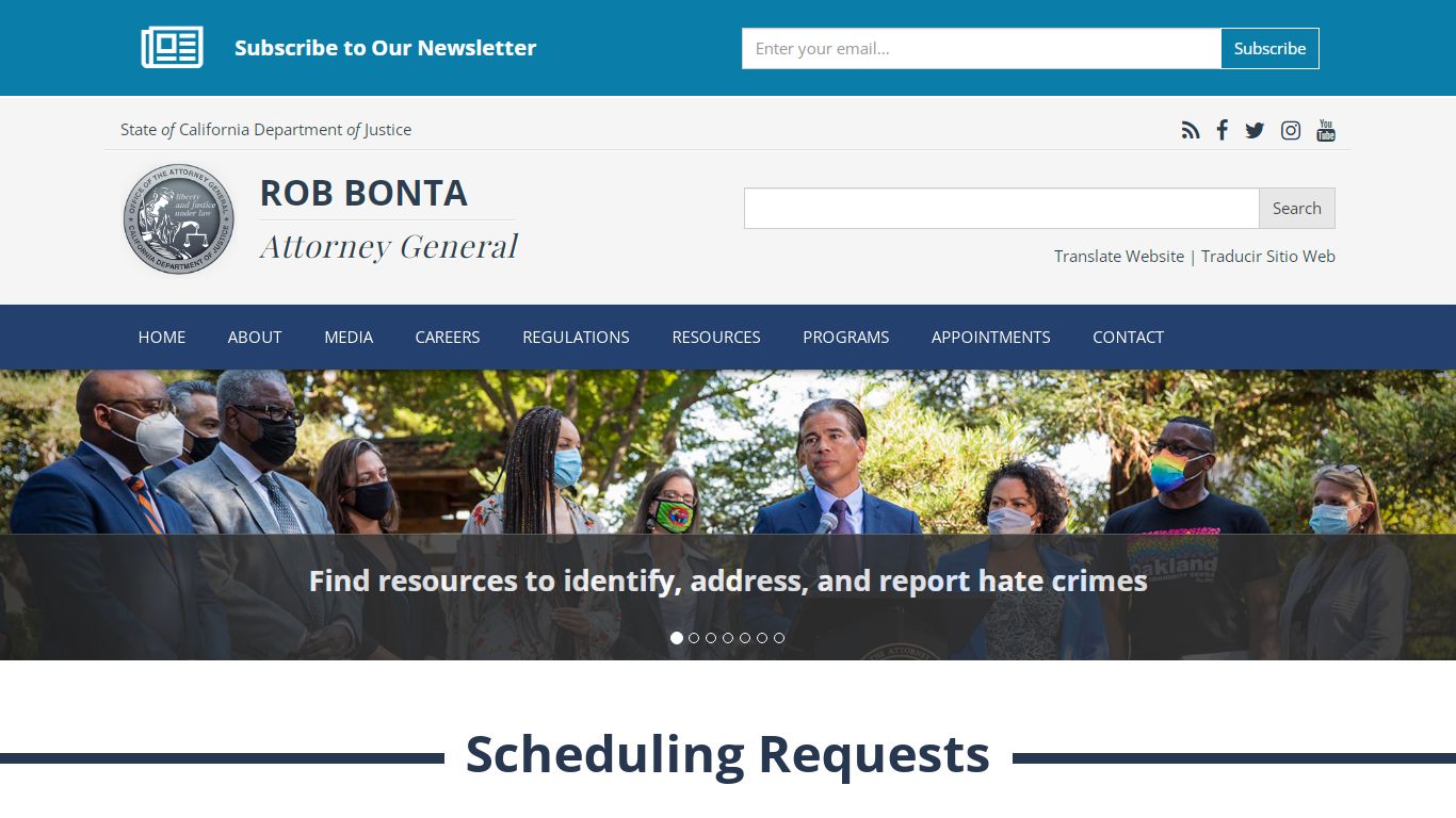 BCIA 8016RR - REQUEST FOR LIVE SCAN - Attorney General of California